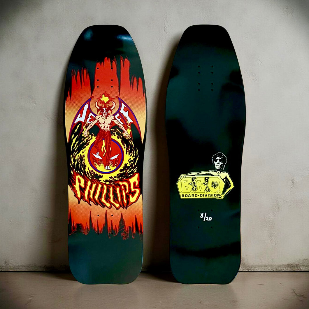 Jeff Phillips DevilMan Limited Edition BBC Deck, HAND-PAINTED (1 of 20)