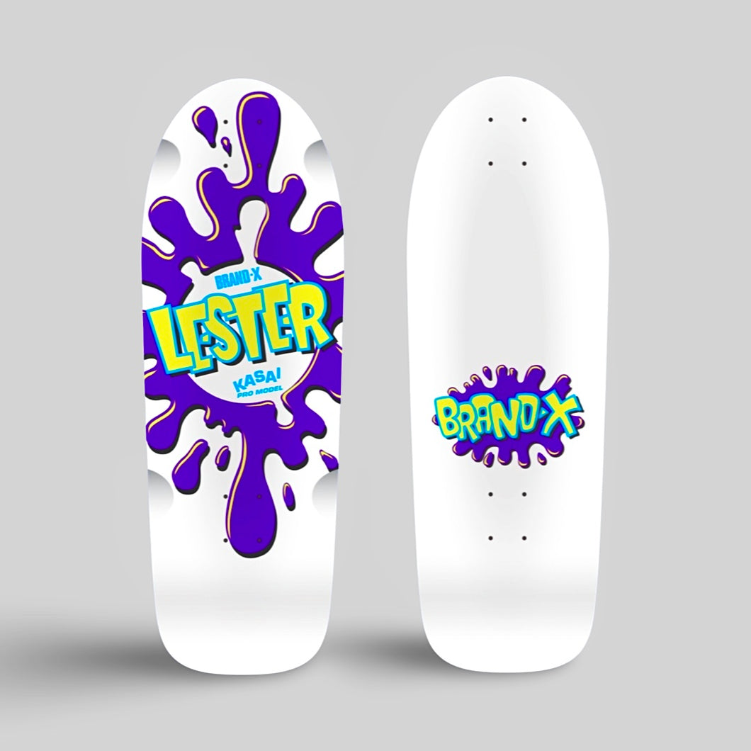 Lester Kasai 10”x30” HAND PAINTED Limited Edition Deck (PRE-ORDER, DECEMBER)