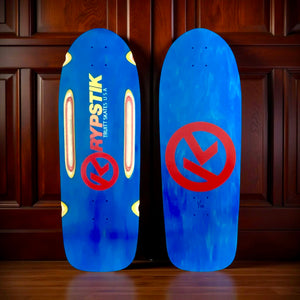 Krypstik Routed 10”x30” Limited Edition Deck HAND-PAINTED (1 of 10