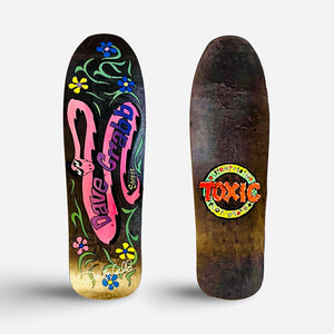 Dave Crabb Street Deck 10"x32.25" HAND-PAINTED & AUTOGRAPHED