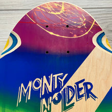 Load image into Gallery viewer, WAFFLE EVENT TICKET: Monty Nolder ONE OF A KIND, HAND-PAINTED &amp; AUTOGRAPHED Deck 10&quot;x30&quot; (12/3/24)
