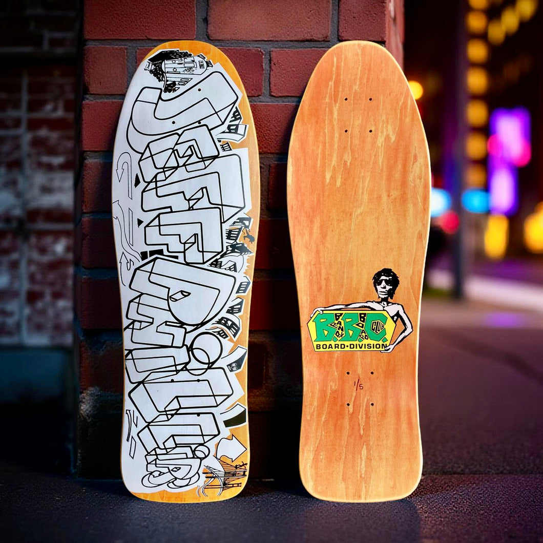 Jeff Phillips GRAFFITI Limited Edition, HAND PAINTED BBC Deck (1 of 5)