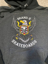 Load image into Gallery viewer, BLEM: Brand-X Eagle Two-Tone Hoodie Sweatshirt (Size Small)
