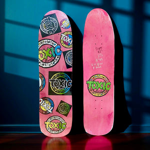 Toxic Team TRIPPY SHAPE Deck 8.5”x32”