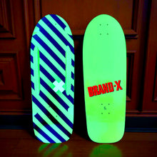 Load image into Gallery viewer, Vertical Hold 10"x30" ROUTED, HAND-PAINTED Deck (1 of 2)
