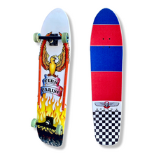 Load image into Gallery viewer, Tibs Parise &quot;40 inches of Freedom&quot; 9&quot;x40&quot; COMPLETE LONGBOARD
