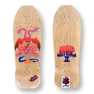 DragonStick II Deck 10.5”x31” HAND-PAINTED