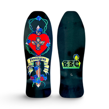 Load image into Gallery viewer, Bryan Pennington BBC GLOW-IN-DARK Crucifix HAND-PAINTED, LIMITED-EDITION Deck 10.3" x30.5" (1 of 10)
