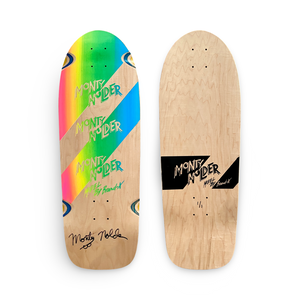 Monty Nolder ONE OF A KIND, HAND-PAINTED & AUTOGRAPHED Deck 10"x30" (1 of 1)