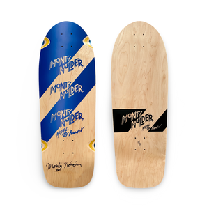 Monty Nolder ONE OF A KIND, HAND-PAINTED Deck 10"x30" (1 of 1)