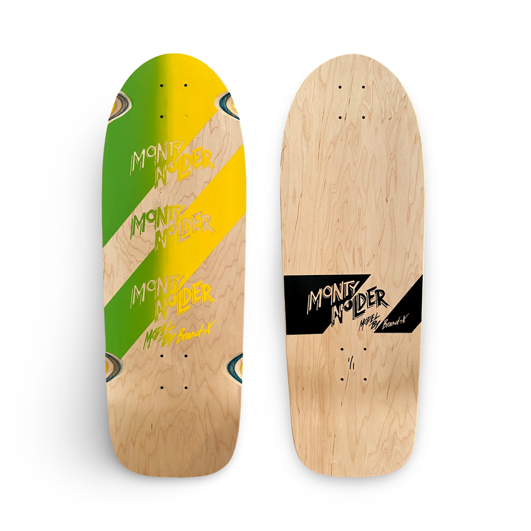 Monty Nolder ONE OF A KIND, HAND-PAINTED Deck 10