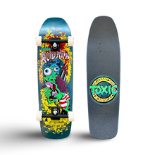 Load image into Gallery viewer, Acid Rain Shovel Nose 9.1&quot;x32.5&quot; HAND PAINTED Complete Skateboard
