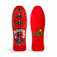 Load image into Gallery viewer, Bryan Pennington BBC Crucifix HAND-PAINTED, LIMITED-EDITION Deck 10.3"x30.5" (1 of 10)
