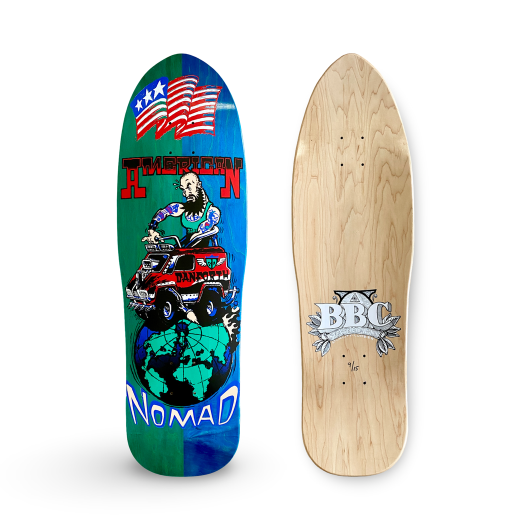 Bill Danforth Nomad Van BBC Limited Edition, Deck 9.5