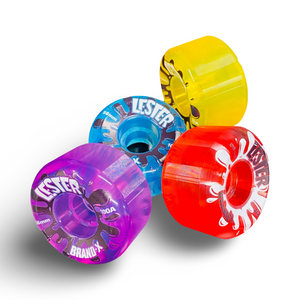 Lester Kasai HARD TRANSLUCENT Wheels 56mm/100a