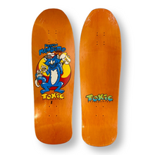 Load image into Gallery viewer, Menditto “Cat &amp; Mouse” Moose Deck 10&quot;x32.25&quot; HAND PAINTED
