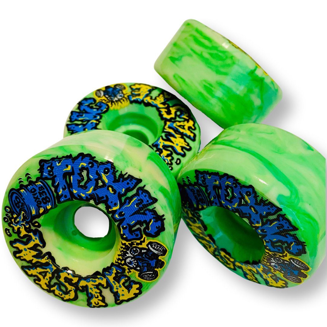 Toxic Waste ULTRA HARD SUPERTHANE Wheels 60mm/103A – Brand-X Skateboards