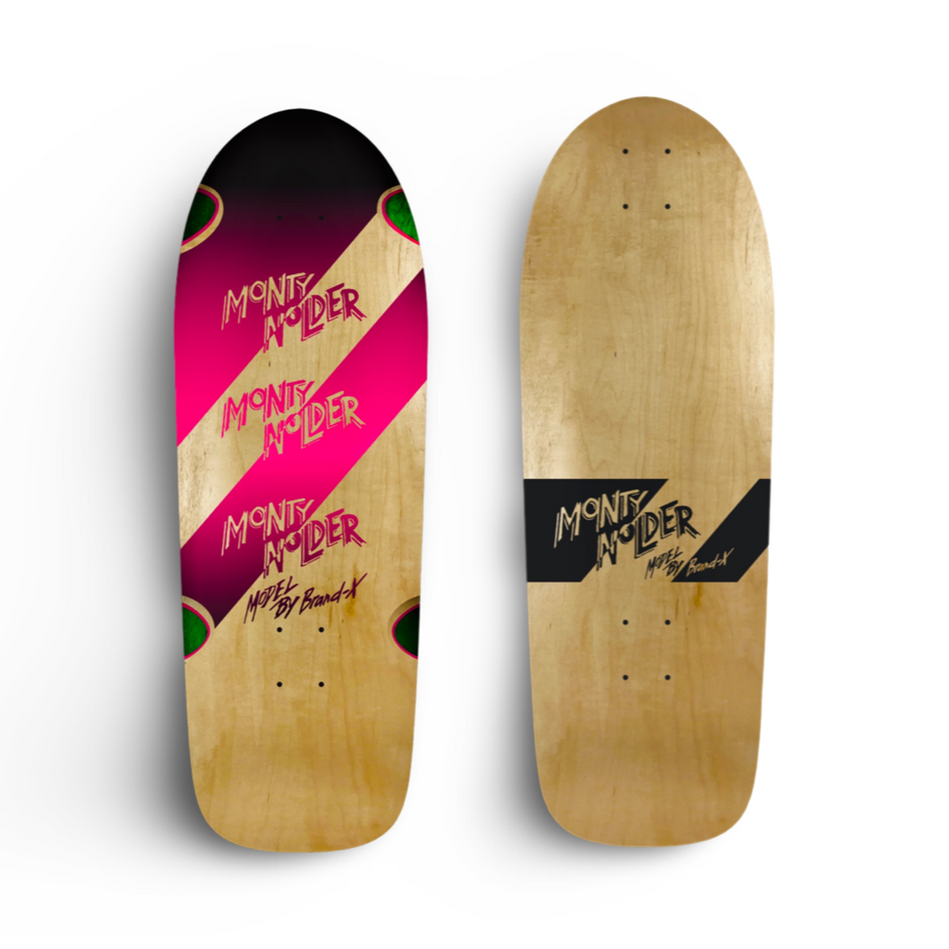 Monty Nolder 10”x30” HAND PAINTED Deck (PRE-ORDER, DECEMBER)