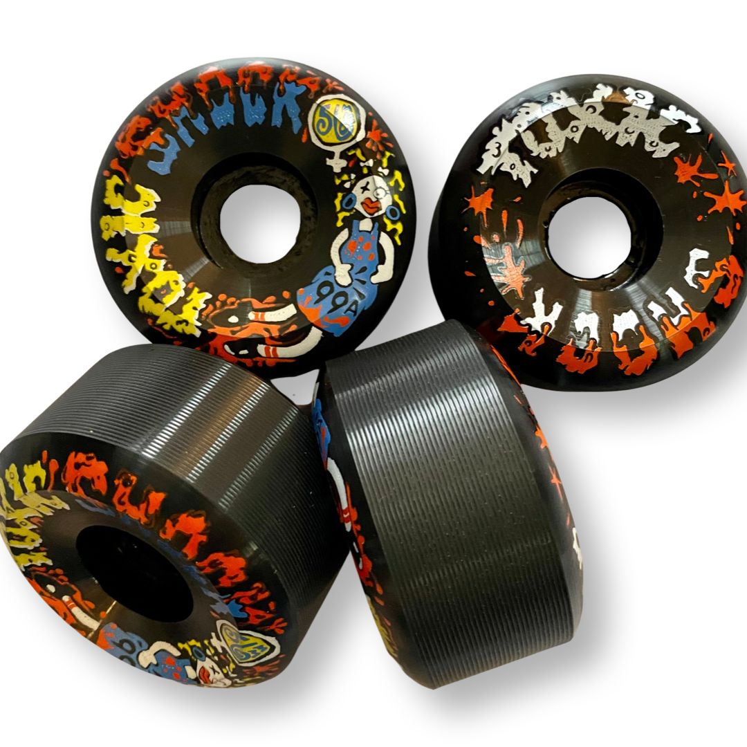 Toxic Shock HARD SUPERTHANE Wheels 56mm/99A – Brand-X Skateboards