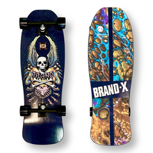 Load image into Gallery viewer, X-Con Holographic COMPLETE SKATEBOARD 10&quot; x 30&quot;
