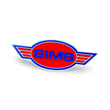 Load image into Gallery viewer, Sims USA Logo Sticker 6.5”
