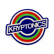 Load image into Gallery viewer, Kryptonics Logo Sticker 5.5"
