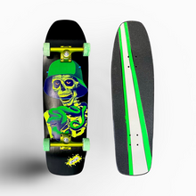 Load image into Gallery viewer, Guardian Viper Shovel-Nose 9.1&quot;x32.5&quot; HAND PAINTED Complete Skateboard
