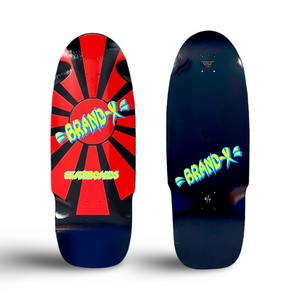 Rising Sun 11”x31” Stinger Deck - HAND PAINTED (1 of 7)