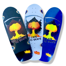 Load image into Gallery viewer, Too Late To Skate Pig Deck 10”x30” HAND-PAINTED
