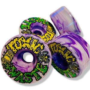 Toxic Waste MED-HARD SUPERTHANE Wheels 60mm/95A (PRE-ORDER, NOVEMBER)