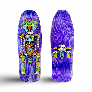 Monty Nolder TOTEM 10”x33” Limited Edition, HAND-PAINTED Deck (PRE-ORDER, OCTOBER)