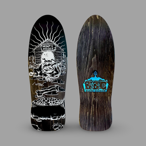 BBC Monty Nolder Bulldog #2 Limited Edition Deck 10.25”x31” HAND-PAINTED (1 of 3)