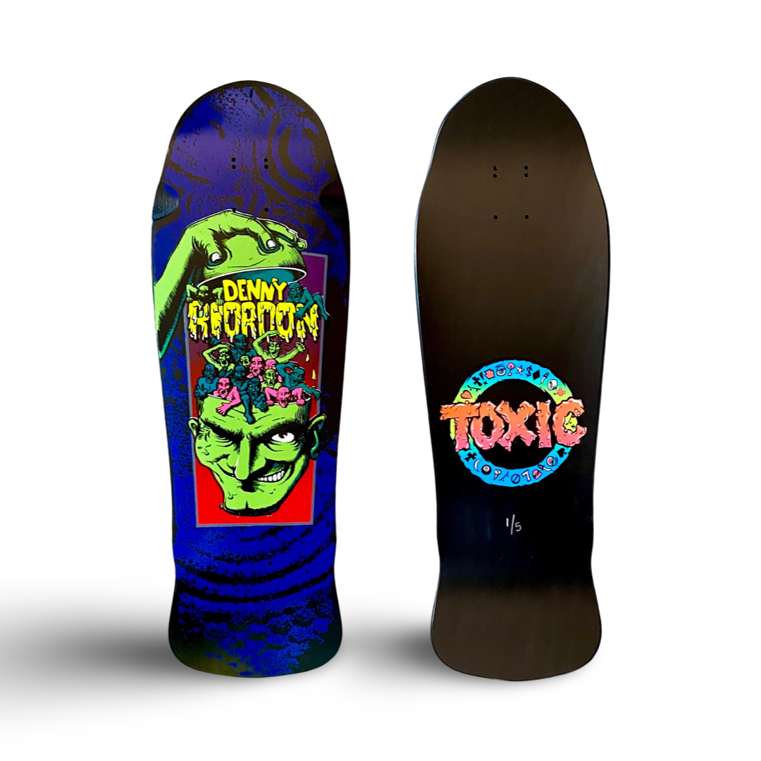 Denny Riordon Men-in-the-Head LIMITED EDITION Deck 10.25”x31” HAND