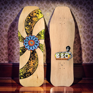 ク*ン様 JEFF PHILLIPSジェフ フィリップス スケボー　デッキ 劇レ Jeff Phillips SPIRAL Limited Edition, HAND-PAINTED BBC Deck (1 of