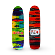 Load image into Gallery viewer, Denny Riordon Stick Man FREESTYLE ONE OF A KIND Deck 7.3” x 27.75” HAND PAINTED &amp; AUTOGRAPHED (1 of 1)
