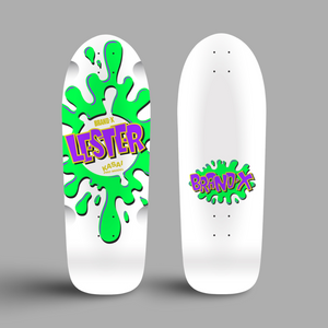 Lester Kasai 10”x30” HAND PAINTED Limited Edition Deck (PRE-ORDER, DECEMBER)