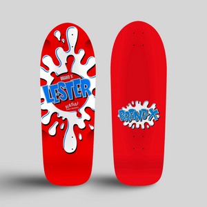 Lester Kasai 10”x30 Limited Edition STAIN Deck HAND PAINTED  (PRE-ORDER, DECEMBER)