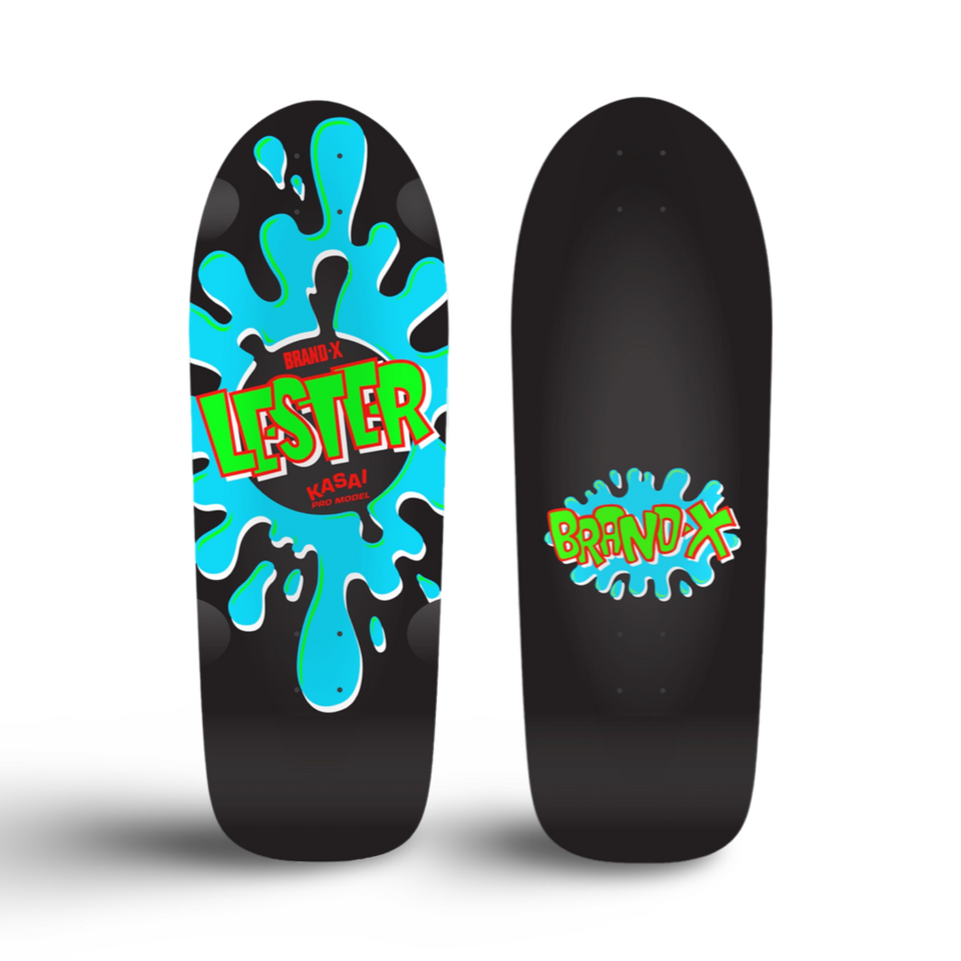 Lester Kasai 10”x30” HAND PAINTED Limited Edition Deck (PRE-ORDER, DECEMBER)