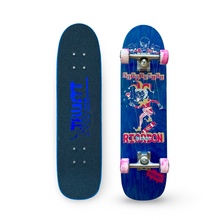 Load image into Gallery viewer, Denny Riordon Jester FREESTYLE Limited Edition 7.3”x28” HAND PAINTED (1 of 15) COMPLETE SKATEBOARD
