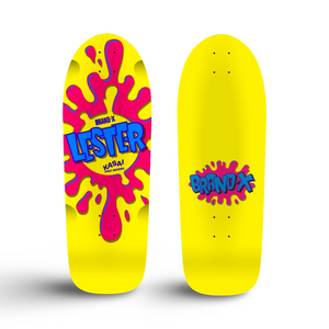 Lester Kasai 10”x30” HAND PAINTED Limited Edition Deck (PRE-ORDER, NOV/DEC)