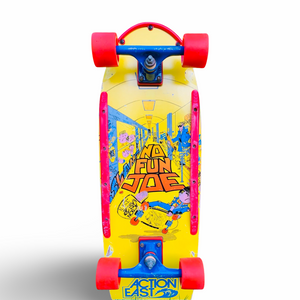 No Fun Joe Deck 10”x30” HAND PAINTED (PRE-ORDER, SEPTEMBER)