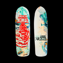 Load image into Gallery viewer, Nomad Gun X-Terrain ONE-OF-A-KIND Deck 9.4”x34" HYDRODIPPED &amp; HAND-PAINTED &amp; AUTOGRAPHED(1 of 1)
