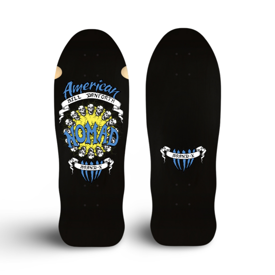 Bill Danforth Circle of Skulls 10”x30” Limited Edition HAND PAINTED Deck (PRE-ORDER, JANUARY)