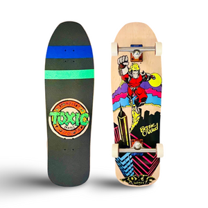 Bernie O’Dowd Superhero Complete Skateboard 10"x32.25"