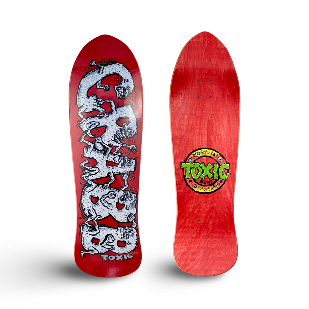 Dave Crabb ‘Crabby Letters’ 9.375”x31.5” FUNSTIK Deck