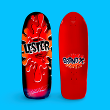Load image into Gallery viewer, Lester Kasai 10”x30” HAND-PAINTED &amp; AUTOGRAPHED Deck (1 of 1)
