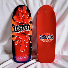 Load image into Gallery viewer, Lester Kasai 10”x30” HAND-PAINTED &amp; AUTOGRAPHED Deck (1 of 1)

