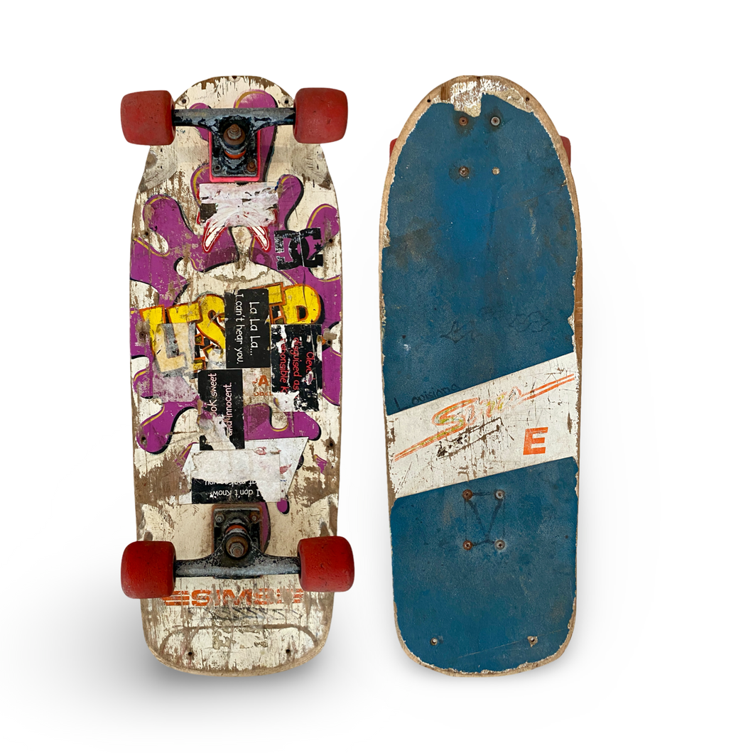 WAFFLE EVENT TICKET: ORIGINAL Sims Lester COMPLETE - Fundraiser for Skateboard Hall of Fame