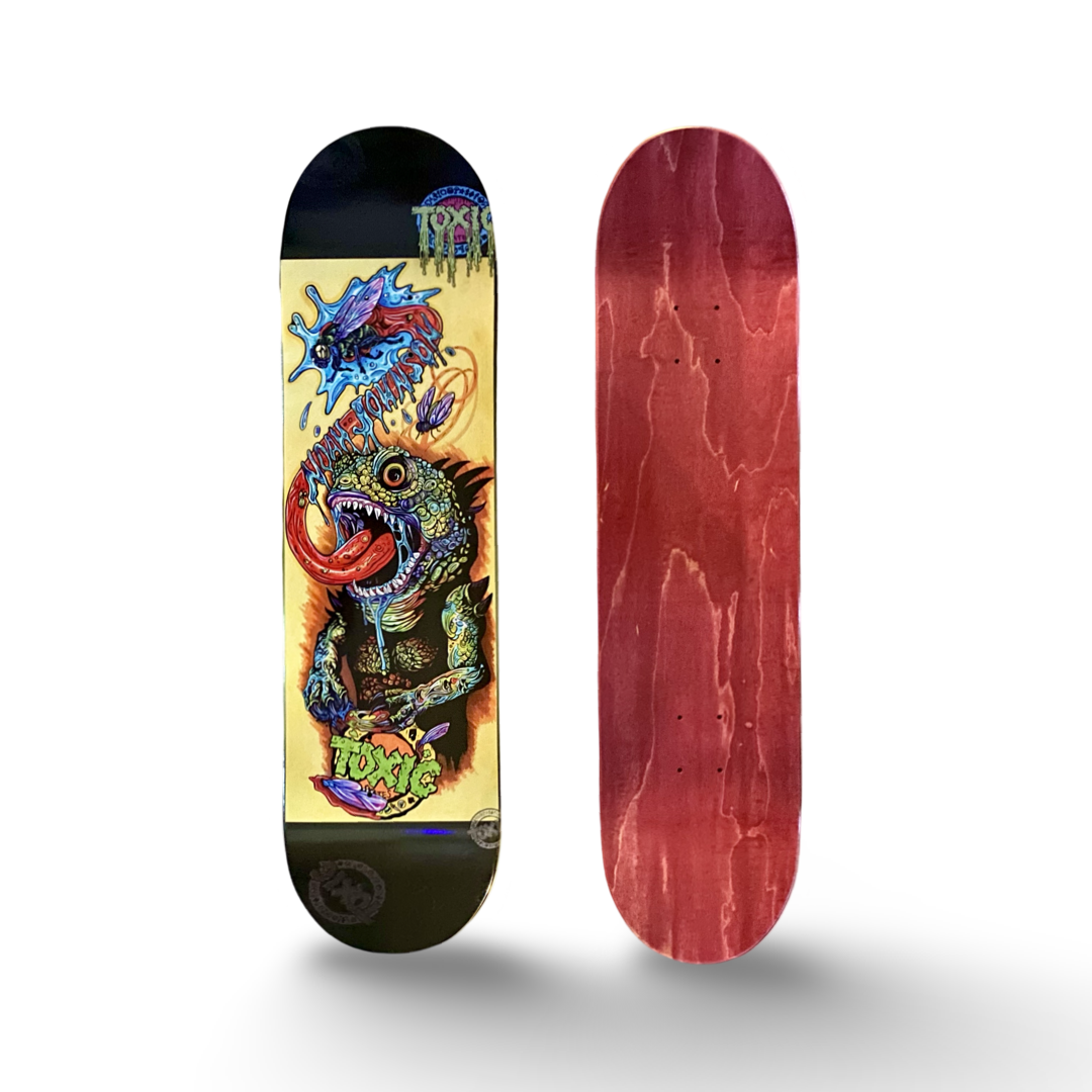 Noah 'Crustmaster' Johnson Pro Model Pop Deck – Brand-X