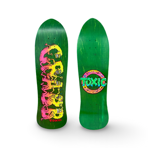 Dave Crabb ‘Crabby Letters’ FUNSTIK Deck 9.375”x31.5” Limited Edition, HAND PAINTED (1 of 5)